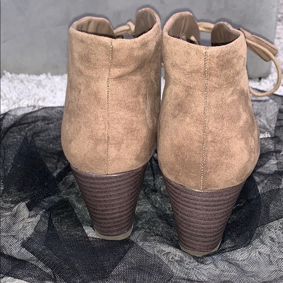 Dr Scholl’s Suede lace up ankle wedges - Picture 6 of 15